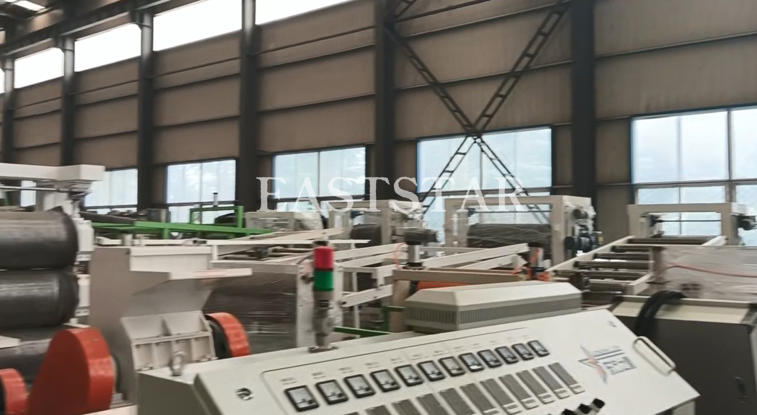 ABS ပလပ်စတစ်စာရွက် extricy line ပူးပေါင်းဆောင်ရွက်မှုအတွက်ပြည်ပရှိဖောက်သည်များထံမှလည်ပတ်ပါ