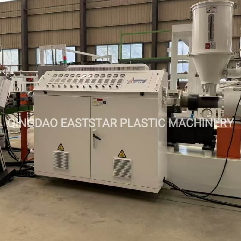 မွေးမြူရေးအတွက် PVC ပရိုဖိုင်းထုတ်လုပ်မှုလိုင်းတစ်ခု